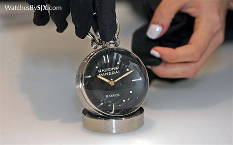 panerai spherical table clocks.